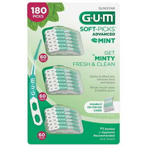 lot 6719 image: GUM Soft-Picks Advanced Mint 180 Count