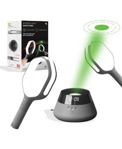 lot 6725 image: Sharper Image Space Pong Game Set, 3 Pieces