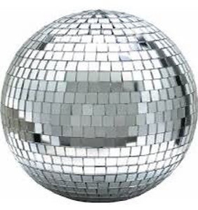 lot 6727 image: Rhode Island Novelty 8 Inch Mirror Ball, One Piece