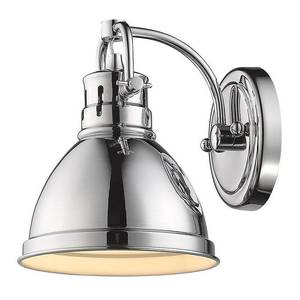 lot 6729 image: Golden Lighting Duncan 1 Light Bath Vanity