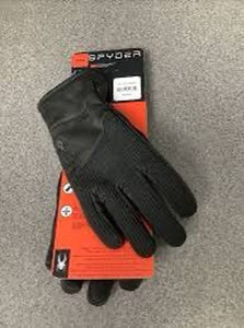 lot 7707 image: Mens Winter Spyder Gloves (Size M)