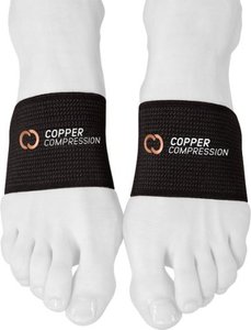 lot 14 image: Copper Compression - Copper Infused Arch Support - One Size - KO, pack of 2