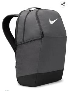 lot 20 image: Nike Unisex-Adult Brasilia 9.5 Backpack, Iron GreyBlackWhite, One Size