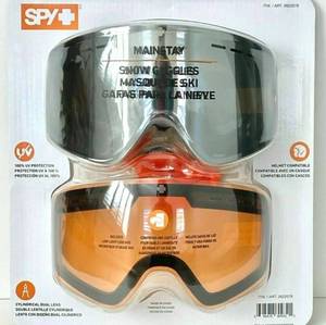 lot 28 image: spy mainstay snow goggles
