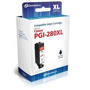 lot 54 image: Remanufactured Black XL High Yield Single Ink Cartridge - Compatible with Canon PGI-280XL Ink Series (2021C0012075C001) - Dataproducts