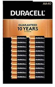 lot 56 image: Duracell Plus alkaline batteries, size C, 1.5 V DC, general purpose