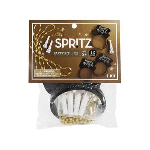 lot 64 image: 12ct NYE Wearable Party Accessory Pack - Spritz, pack of 2