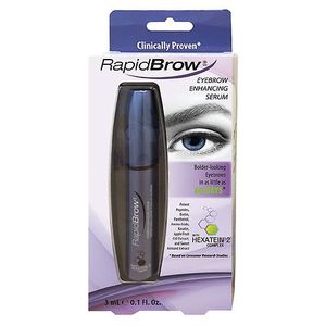 lot 128 image: RapidBrow Eyebrow Enhancing Serum New Look 0.1 Ounce