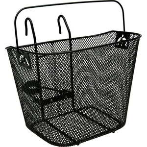 lot 185 image: Bell Tote 510 Metal Handlebar Bike Basket Black