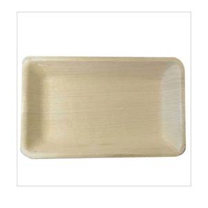 lot 190 image: 10ct Medium Sustainable Leaf Serveware - Spritz