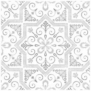 lot 195 image: ConTact DecoSquares 6pk Adhesive Tiles - Geo Tile, pack of 3