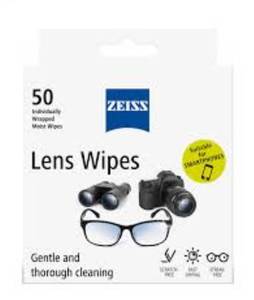 lot 207 image: Zeiss Lens Wipes, White, 220 Count