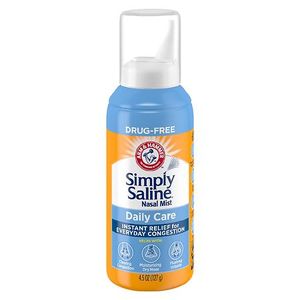 lot 209 image: ARM & HAMMER Simply Saline Nasal Care Daily Mist 4.5oz �� Instant Relief for Every Day Congestion �� One 4.5oz Bottle, pack of 2