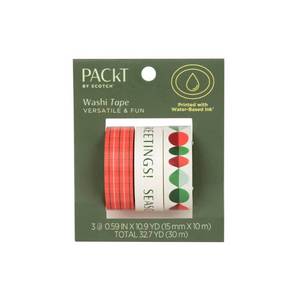lot 252 image: Packt by Scotch Washi Tape 32.7, pack of 2