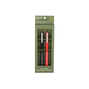 lot 264 image: Packt by Scotch 2pk Permanent Marker Set, pack of 2