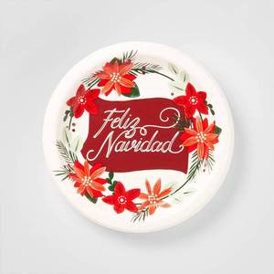 lot 274 image: 12ct Yuletide Fable 8.5 Meal Plate - Wondershop