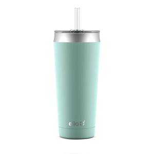 lot 290 image: Ello Beacon 24oz Vacuum Stainless Steel Tumbler - Mint