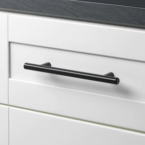 lot 14588 image: GlideRite 5 in. Center Modern Cabinet Pull Matte Black 10 Pack