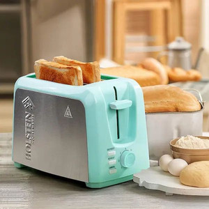 lot 14599 image: Holstein Housewares 2-Slice Toaster Mint with Defrost and Reheat Function