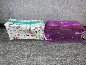 lot 14637 image: beauty pouch (set of 2)