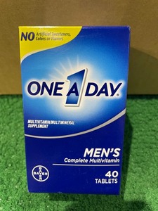 lot 14676 image: One A Day Mens Complete MultivitaminMultimineral Supplement - 40 Tablets