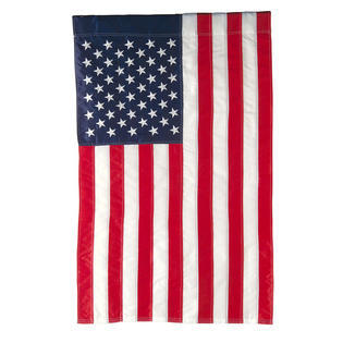 lot 3192 image: Applique Estate Size American Flag