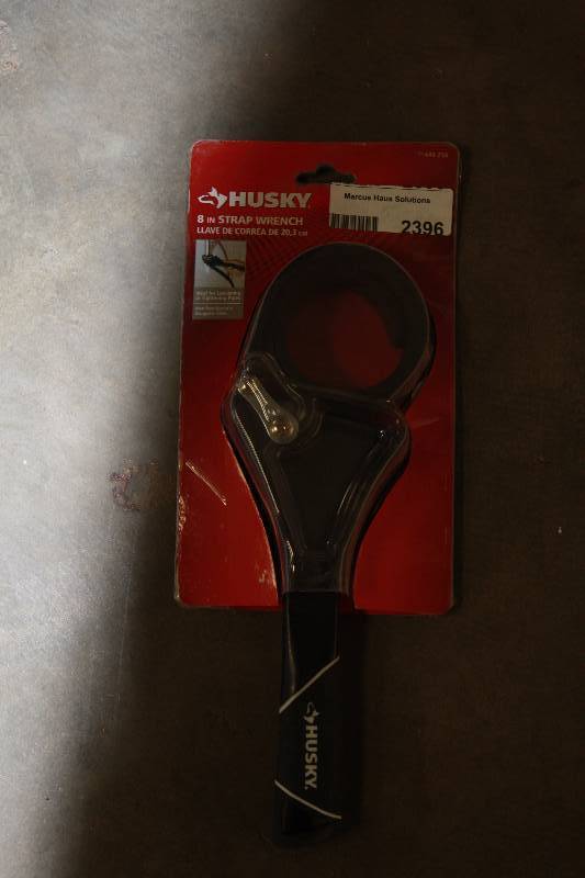lot 2396 image: HUSKY STRAP WRENCH