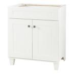 lot 4422 image: Vanity- Creeley 30 in. Vanity Cabinet in Classic White