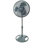 lot 6106 image: Lasko Fans Adjustable-Height 16 in. Oscillating Pedestal Fan 2524