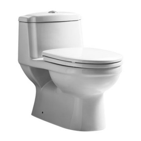 lot 4364 image: Whitehaus WHMFL3351-EB-WH haus Toilet