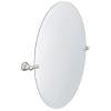 lot 4365 image: Banbury 26 in. L x 23 in. W Pivoting Wall Mirror in Brushed Nickel
