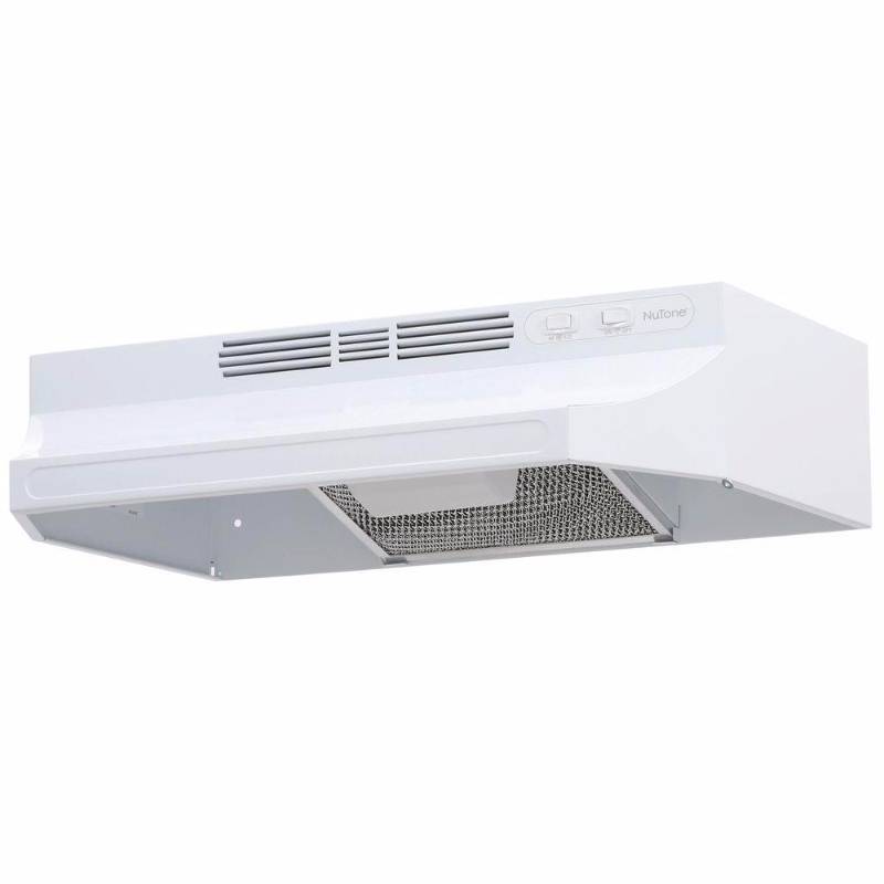 lot 6103 image: NuTone RL6224WH 24 in. Non-Vented Range Hood in White