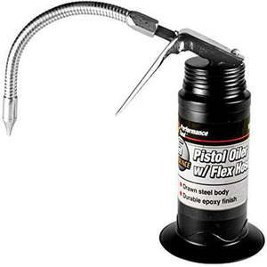 lot 52432 image: Performance Tool Pistol Oiler with Flex Hose - 6 oz. Capacity (W54265)