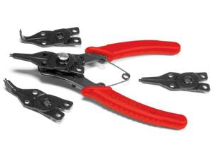 lot 52480 image: Performance Tool W1159 5 Pc Comb Snap Ring Plier Set