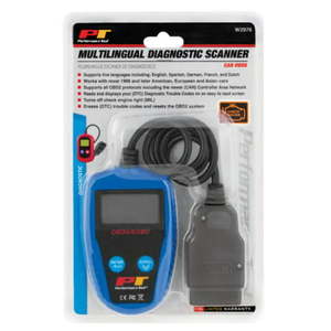 lot 52527 image: Performance Tool W2976 OBDII Multilingual Scan Tool