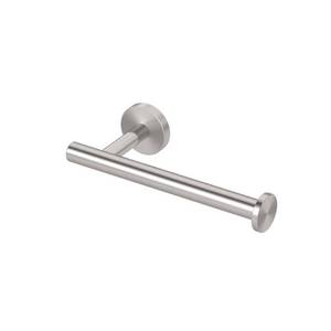 lot 42025 image: Level Toilet Paper Holder In Brushed Nickel