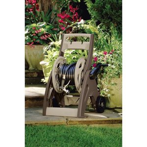 lot 42031 image: Suncast Plastic Hose Reel Cart