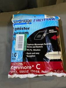 lot 42058 image: Kenmore C - Replacement Vacuum Bags - 10 pack