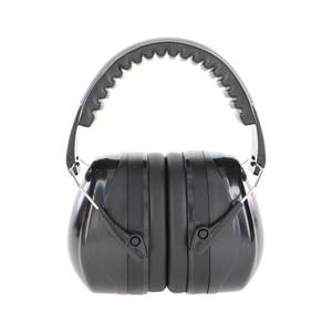 lot 42084 image: HDX Black Folding Ear Muff NRR 26