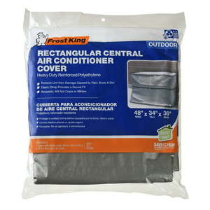lot 42099 image: Frost King� CC36XH Rectangular Central Air Conditioner Cover 48 Wide x 34 Tall x 36 Deep