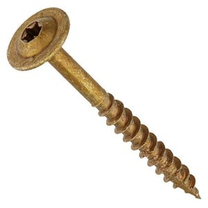 lot 42108 image: ITW Brands 7213119 8 x 1.5 in. Low-Profile Cabinet Screw