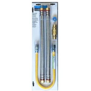 lot 42121 image: New Gas Water Heater Installation Kit