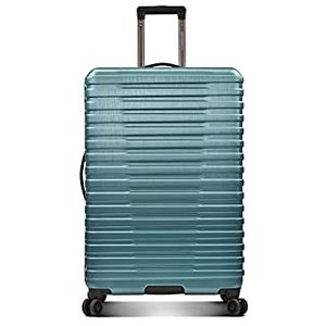 lot 3020 image: U.S. Traveler Boren Polycarbonate Hardside Rugged Spinner Suitcase