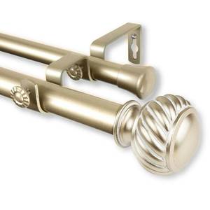 lot 3053 image: Baldir Double Curtain Rod