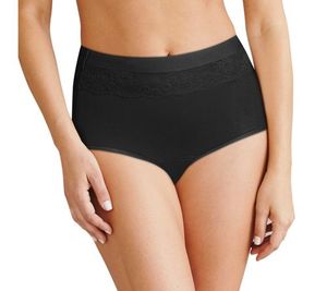 lot 3148 image: Retail - $36.50 Bali Beautifully Confident S3 Leak Protection Brief Panties (3 COUNT) (Size 7)
