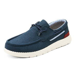 lot 3167 image: Bruno Marc Mens Comfort Slip-On Canvas Loafers (Size 8.5)