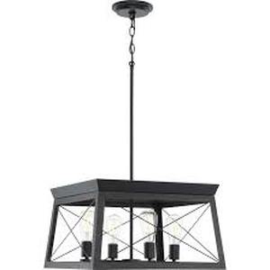 lot 3012 image: Progress Lighting 4-Light Chandelier Fixture