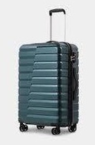 lot 3022 image: CooLife Hardside Spinner Suitcase