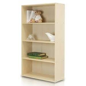 lot 3030 image: Furinno Pasir 4-Tier Bookcase