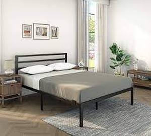 lot 3066 image: Ambee21 Modern Bed Frame (Queen Size)